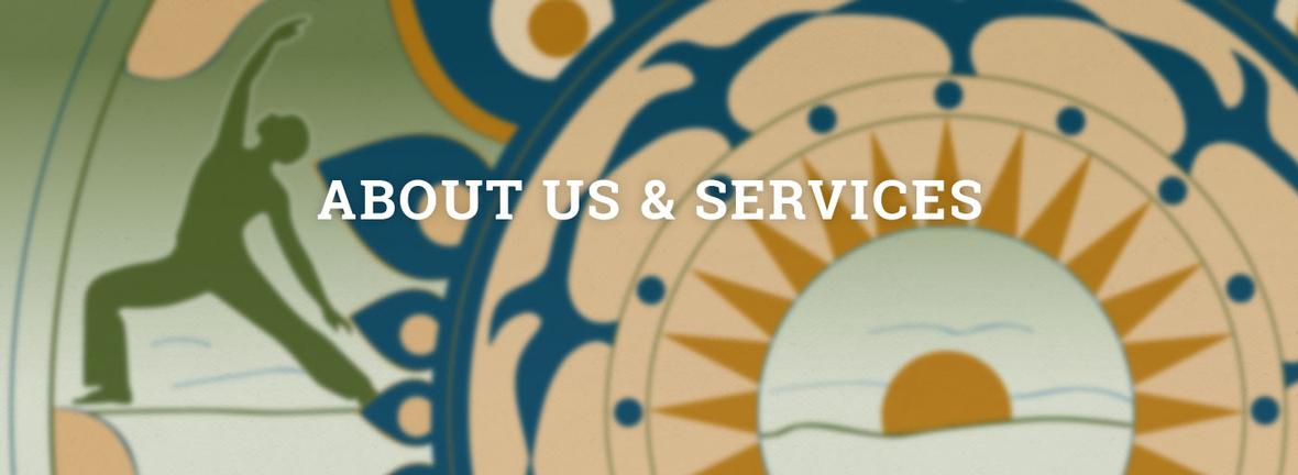 Banner for the About Us and Services page for Ananda Body